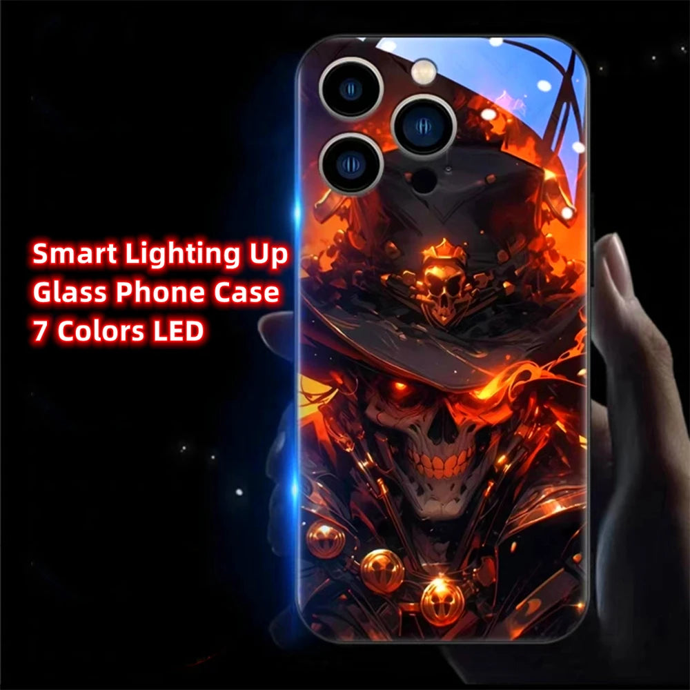 Coque de téléphone LED